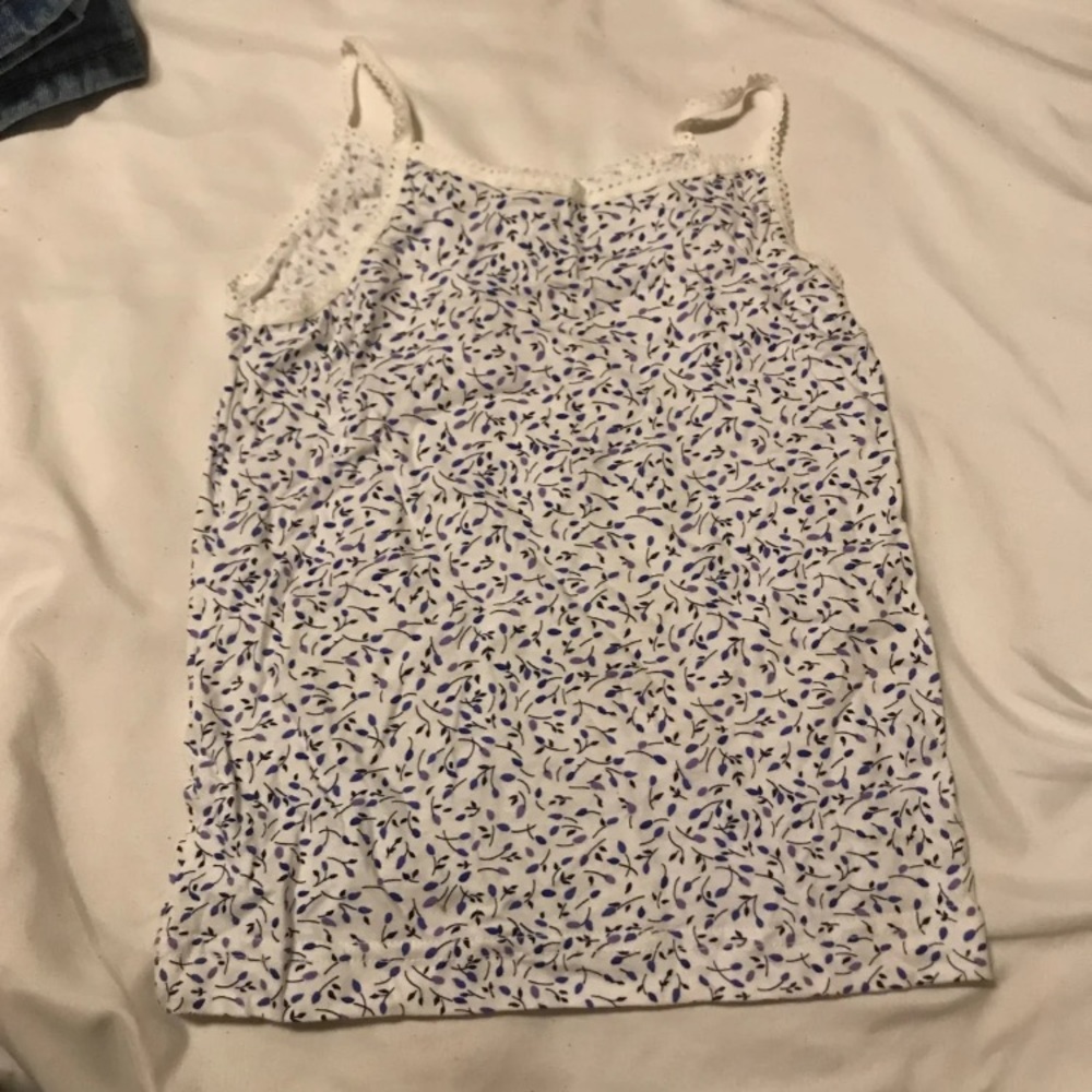 Girls Floral Camisole Calvin Klein